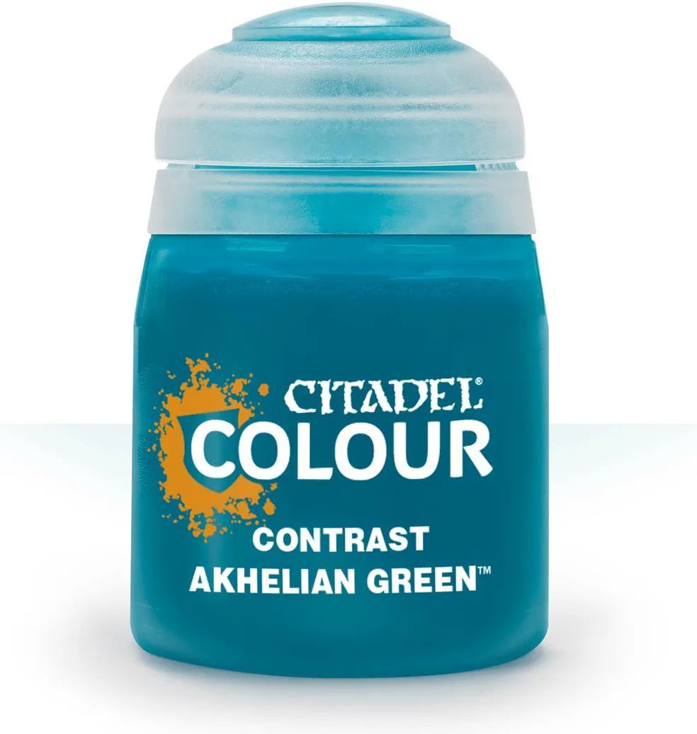 Citadel Colour – Contrast: Akhelian Green Paint (18ml)