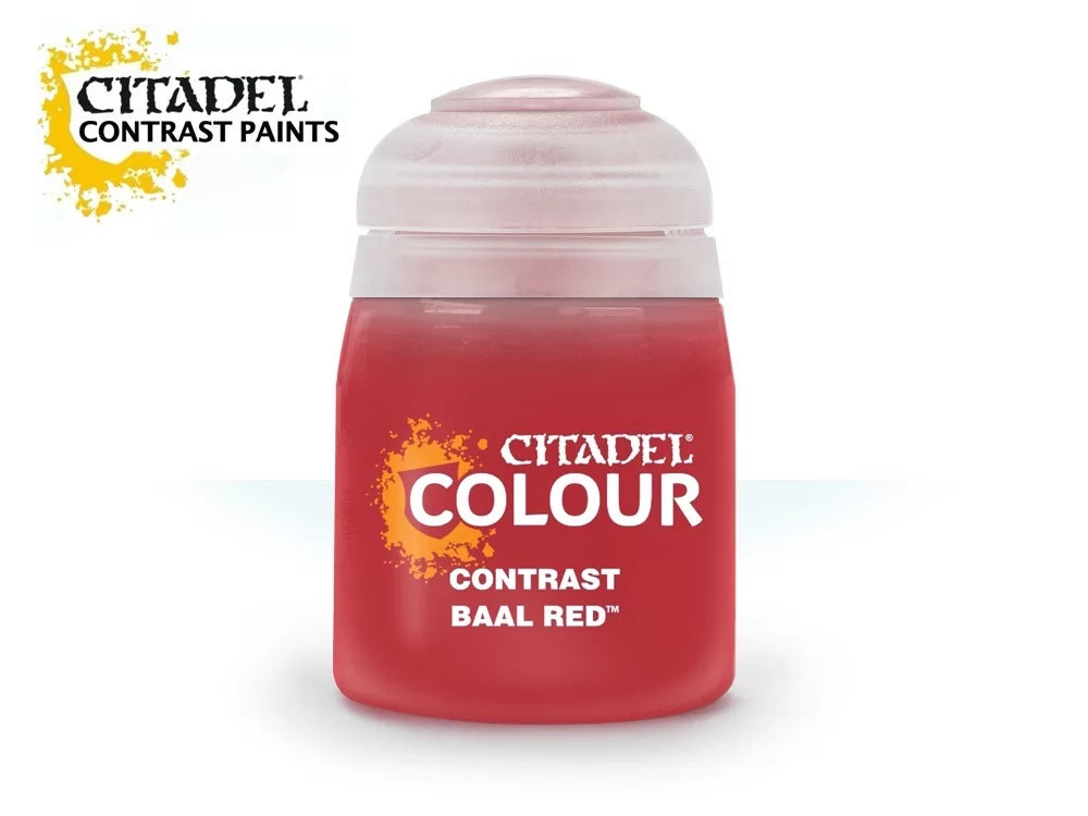 Citadel Colour – Contrast: Baal Red Paint (18ml)