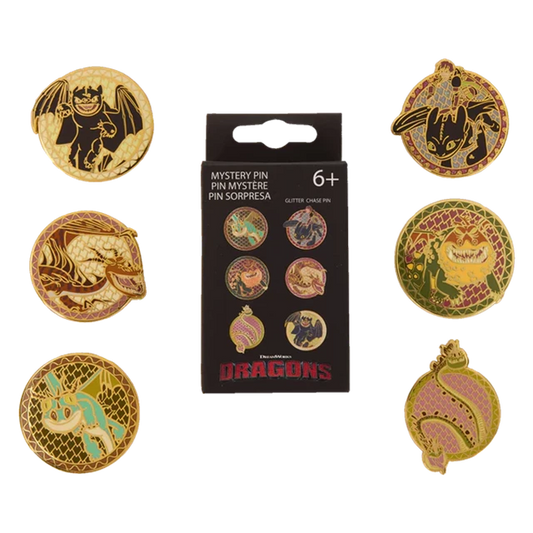 Loungefly – How to Train Your Dragon Enamel Pins (Blind Box)