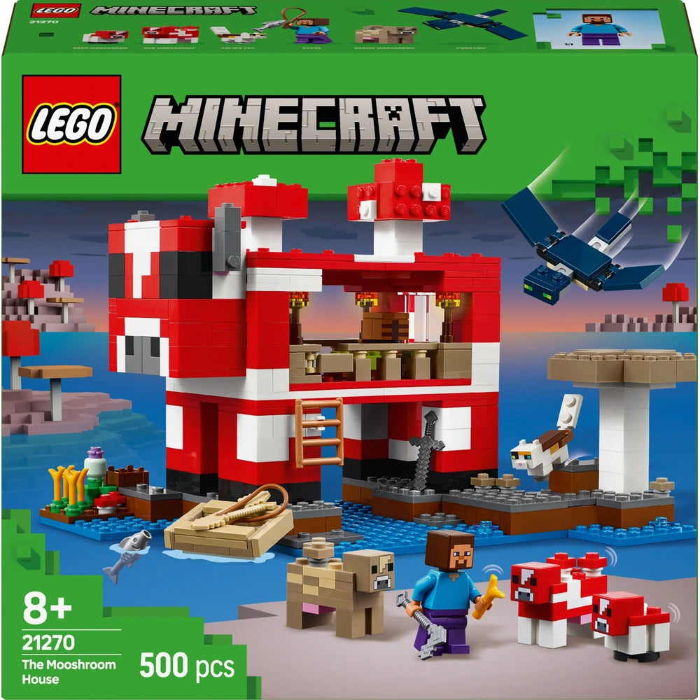 LEGO 21270 The Mooshroom House – Minecraft