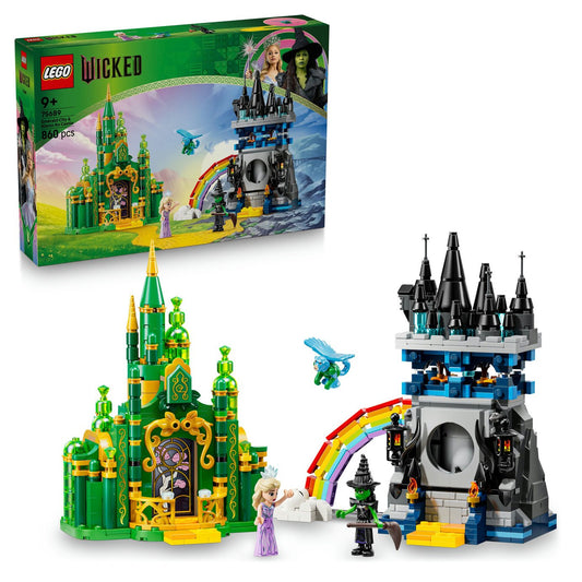 LEGO 75689 Emerald City & Kiamo Ko Castle | Wicked Movie Display Set 2025