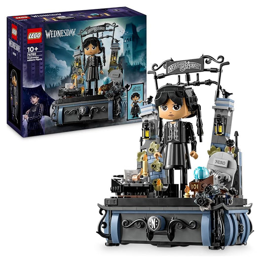 LEGO 76780 Wednesday Addams Figure | LEGO Icons 2025 Display Model
