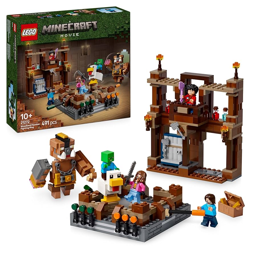 LEGO Minecraft Woodland Mansion Fighting Ring Set