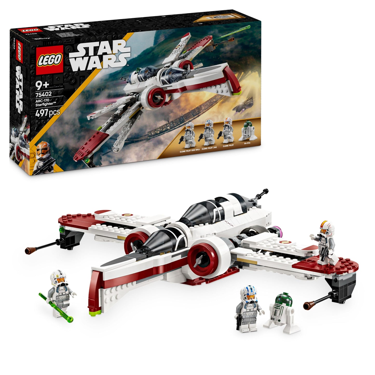 LEGO Star Wars ARC-170 Starfighter | Republic Ship