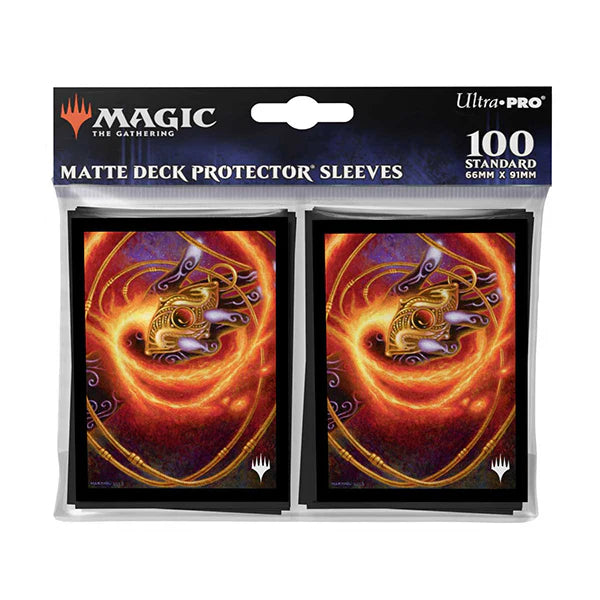 MTG Modern Horizons 3 Sleeves 100ct | Red Mana