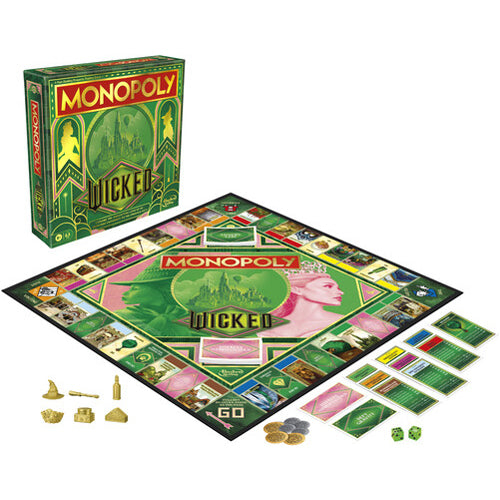 Monopoly Wicked Edition | Official Wicked Musical Collector’s Board Game