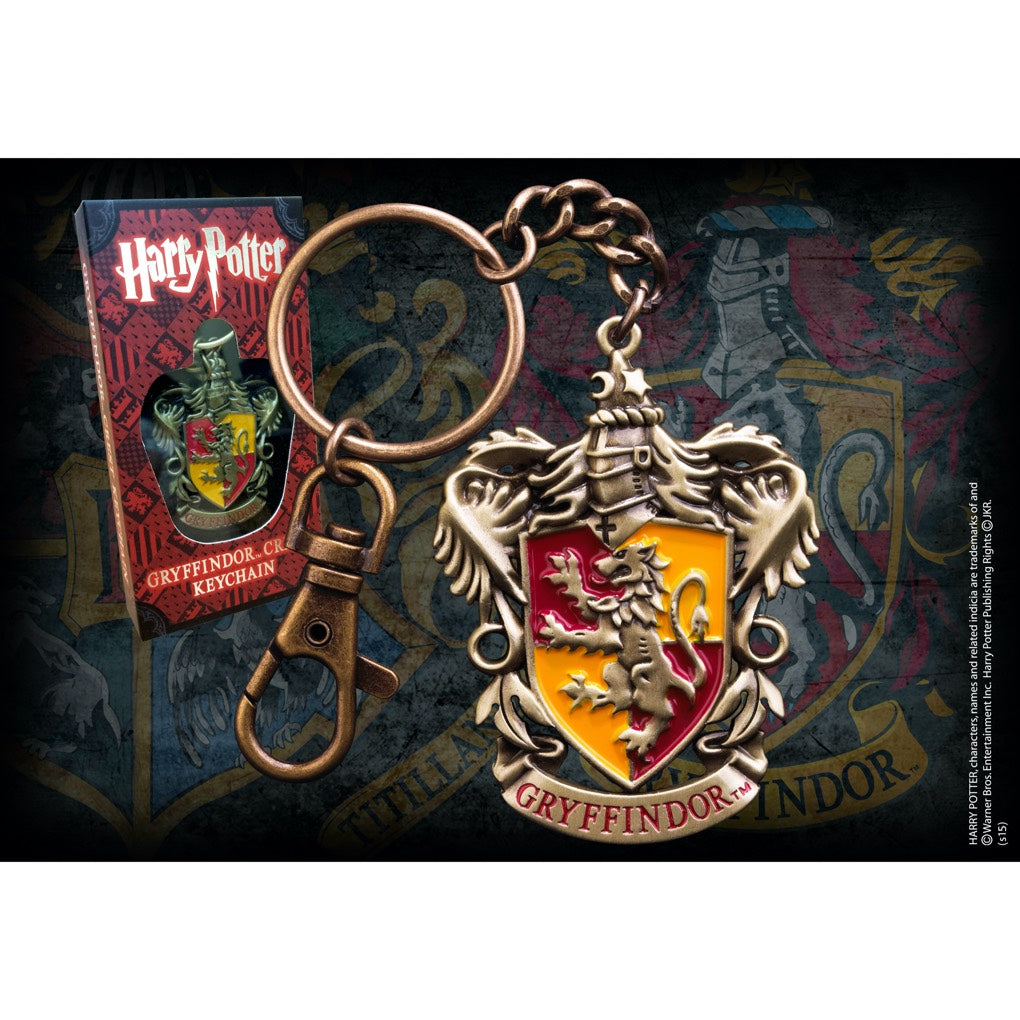 Official Harry Potter Gryffindor Crest Keychain