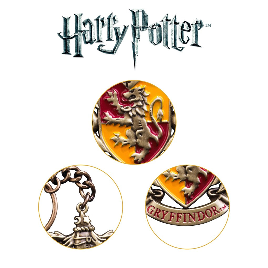 Official Harry Potter Gryffindor Crest Keychain