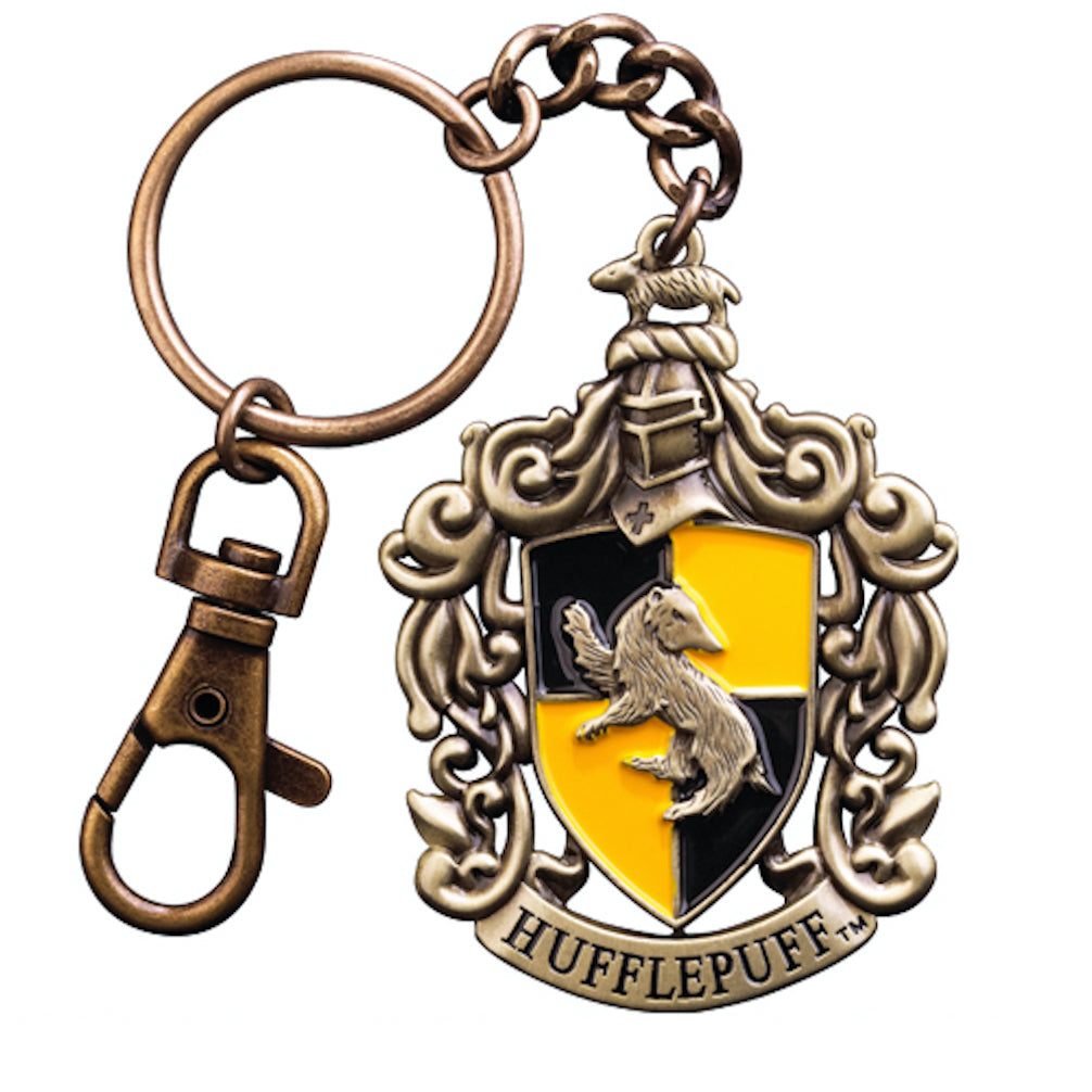 Official Harry Potter Hufflepuff Crest Keychain
