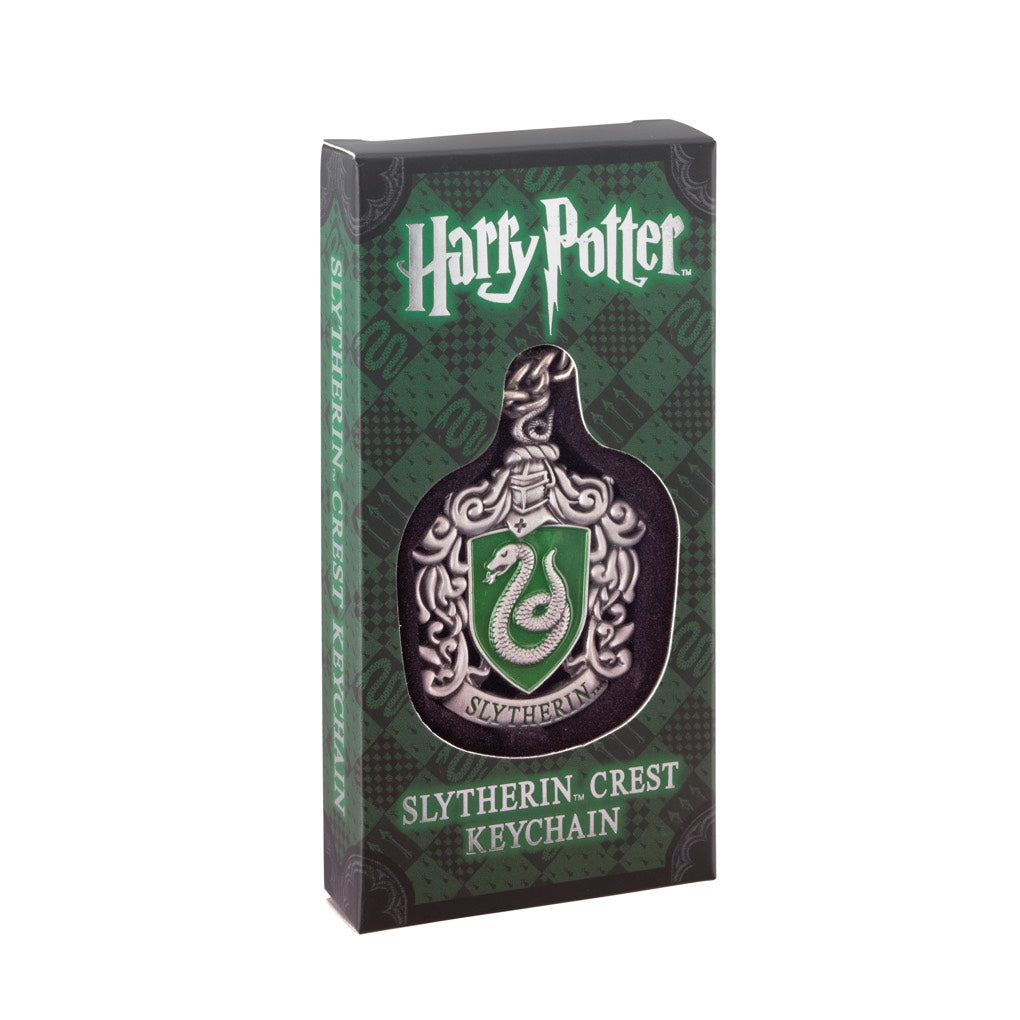Official Harry Potter Slytherin Crest Keychain