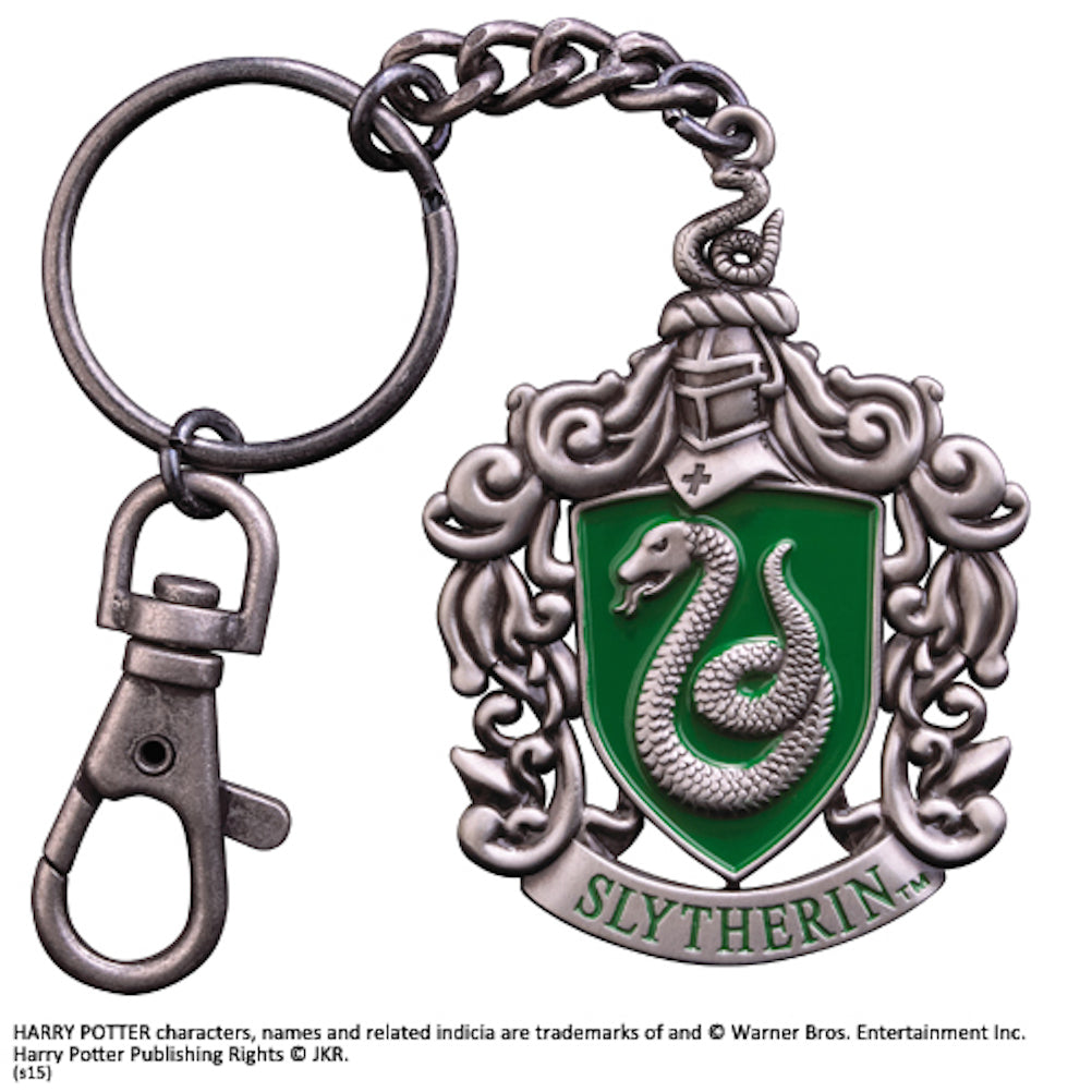 Official Harry Potter Slytherin Crest Keychain