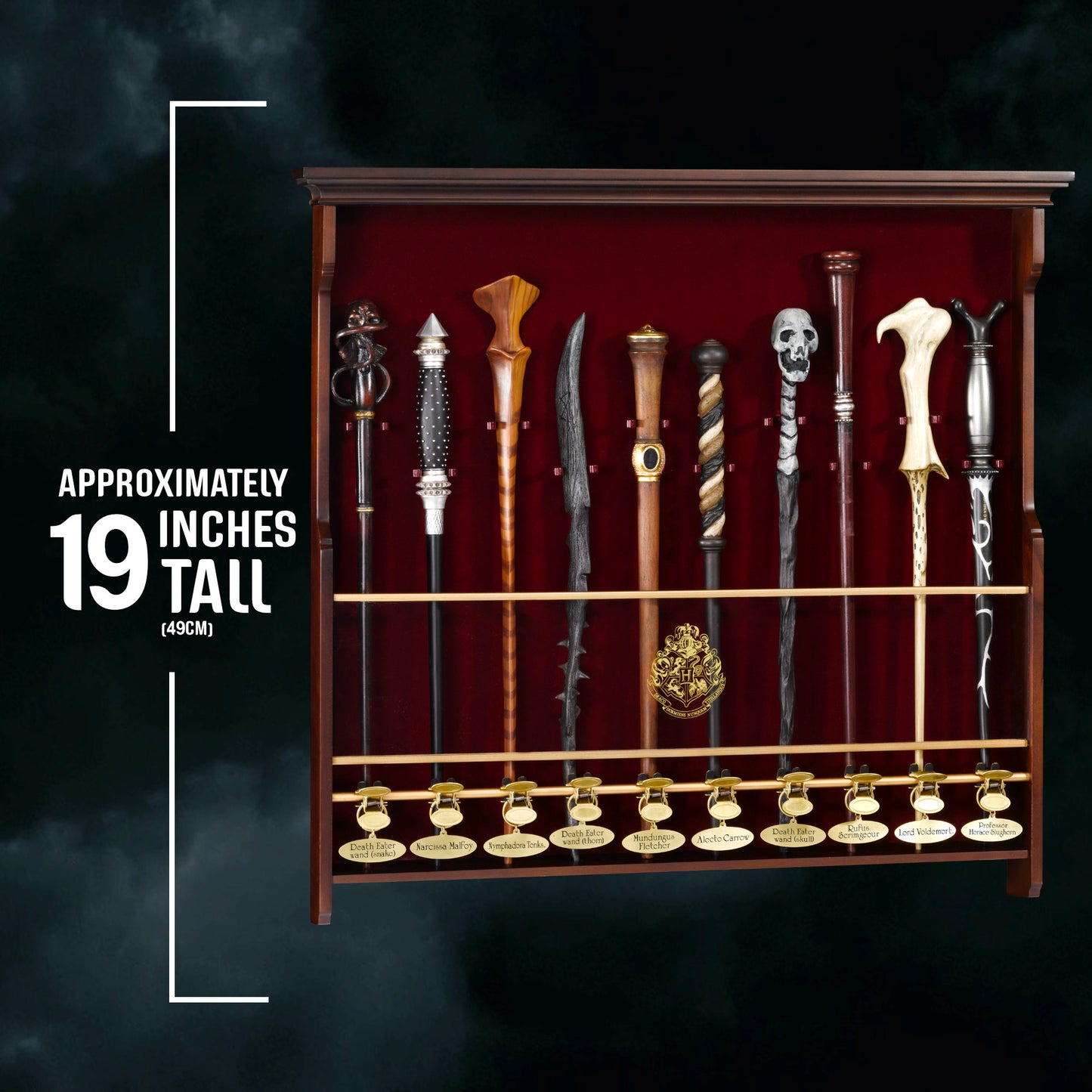 Official Harry Potter 10 Wand Display