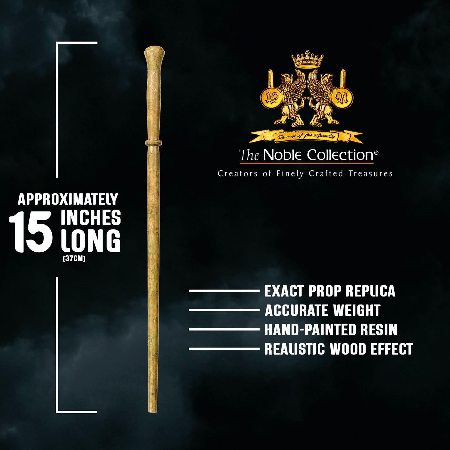 Official Harry Potter Lucius Malfoy Character Box Wand