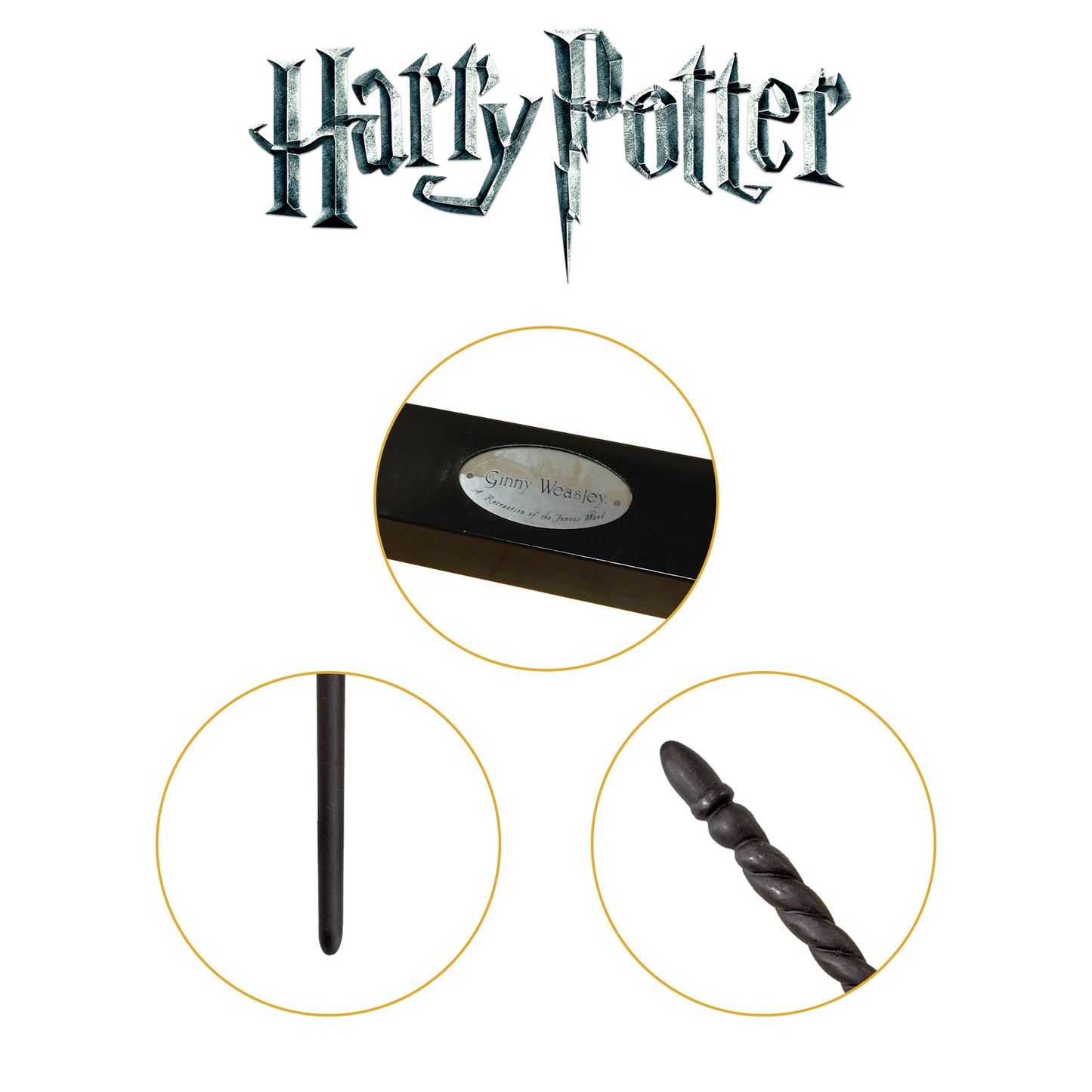 Official Harry Potter Ginny Weasley Character Box Wand