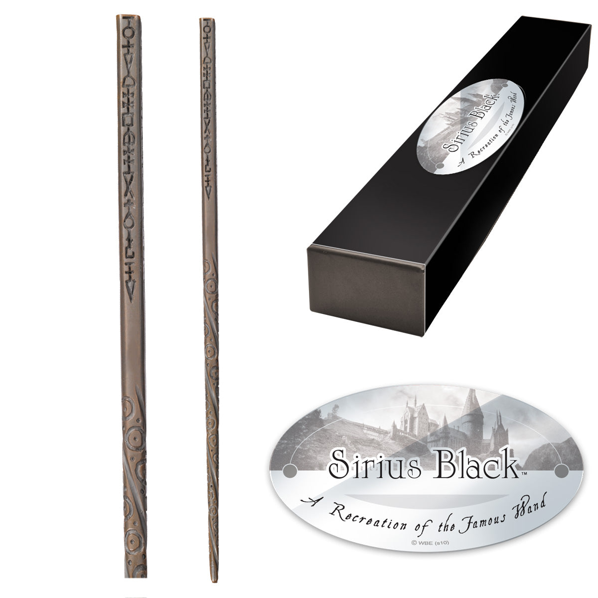 Official Harry Potter Sirius Black Character Box Wand