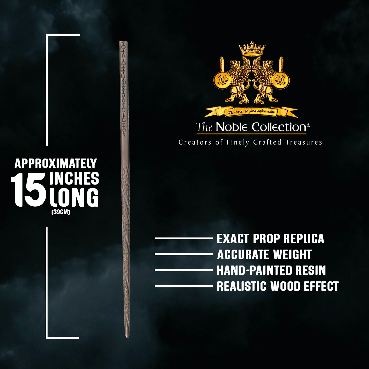 Official Harry Potter Sirius Black Character Box Wand