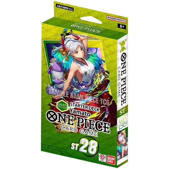 One Piece Card Game: GREEN/YELLOW YAMATO ST-28 Starter Deck