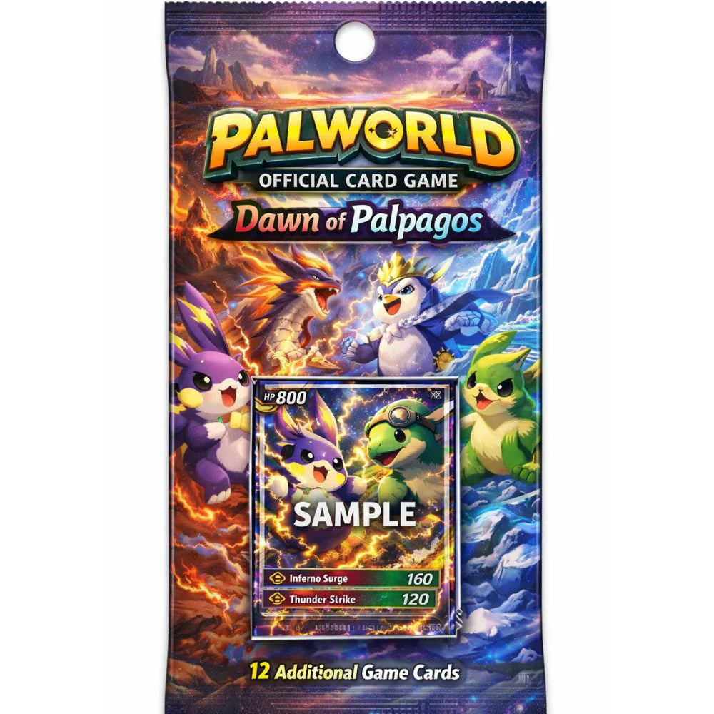 Palworld OFFICIAL CARD GAME: Dawn of Palpagos Booster Pack