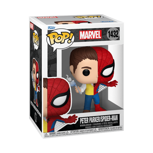 Funko Pop! Spider-Man #1432 – Split Spider-Man / Peter Parker