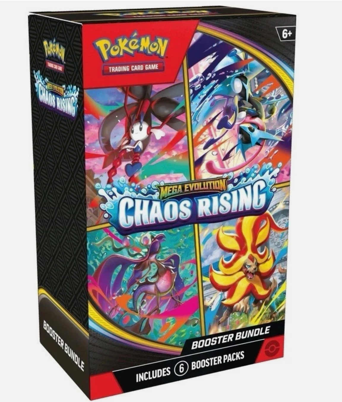 Pokémon Chaos Rising Booster Bundle (6 Pack) – English Edition