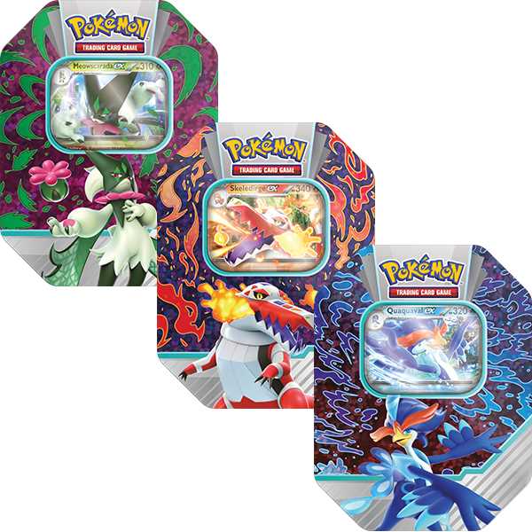 Pokémon TCG: Paldea Partners Tins
