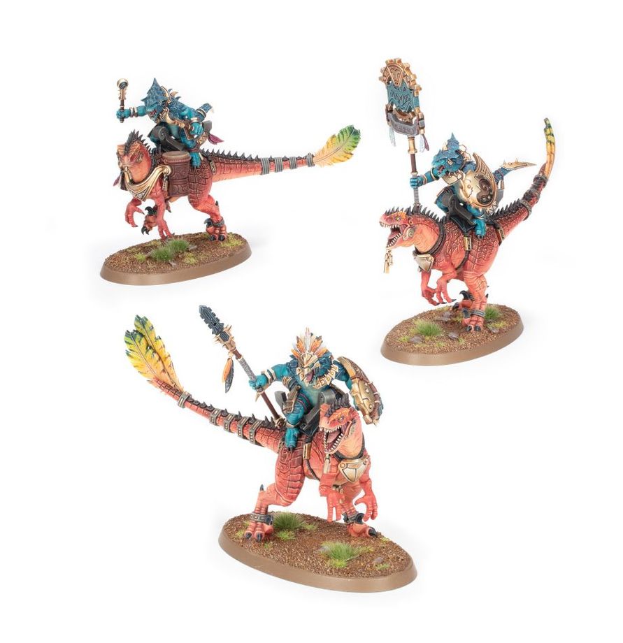 Warhammer Age of Sigmar – Seraphon: Aggradon Lancers