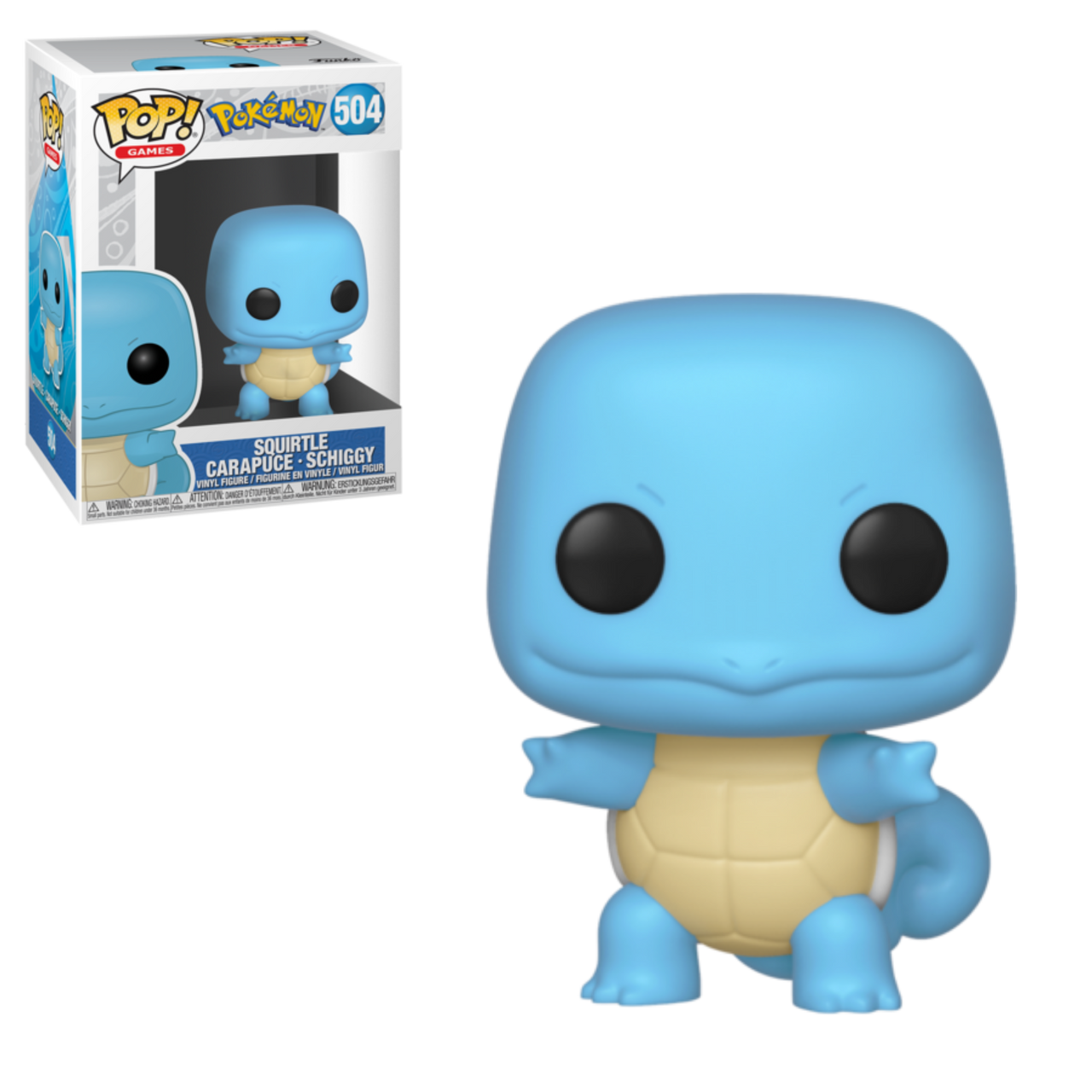 Funko Pop! Squirtle #504 – Pokémon (Pop! Games)