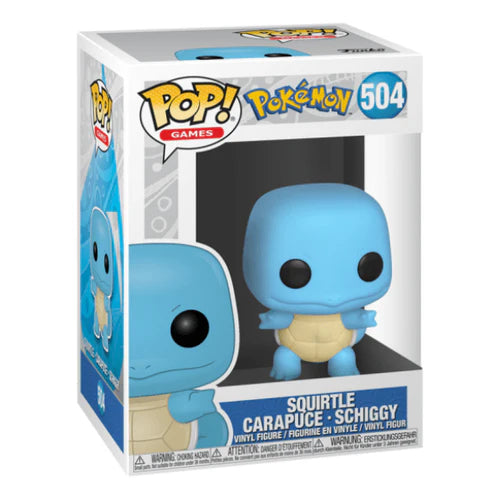 Funko Pop! Squirtle #504 – Pokémon (Pop! Games)