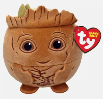 TY Beanie Balls Groot | Marvel Guardians Plush