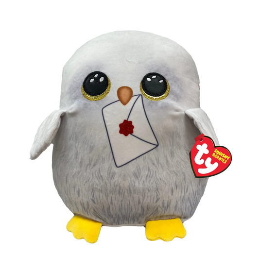 TY Squishy Beanies Hedwig 10" | Harry Potter Plush