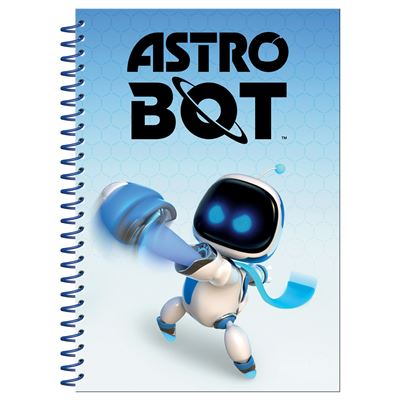 Astro Bot (Crew) A5 Notebook and Stickers