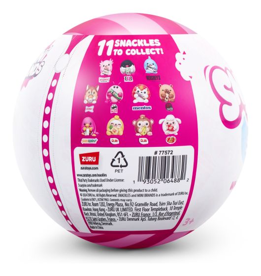 Blind Snackles Series 2 – 5" Snackle Plush