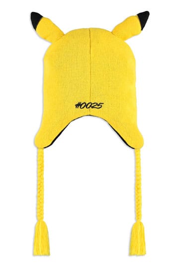Pokémon Pikachu Ski Beanie | Knitted Sherpa Winter Hat