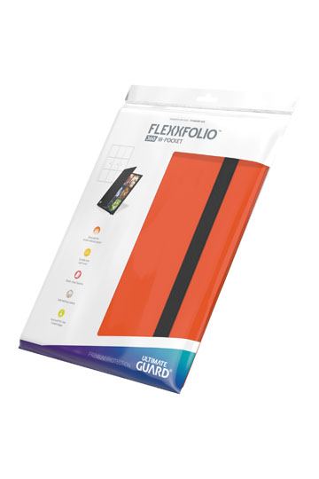 Ultimate Guard FlexXfolio 360 18-Pocket – Orange Binder