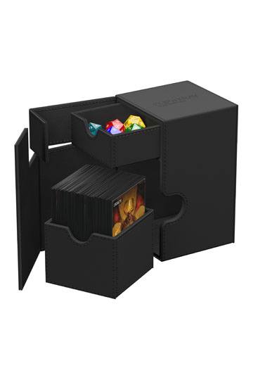 Ultimate Guard Flip’n’Tray 100+ Xenoskin – Black Deck Box