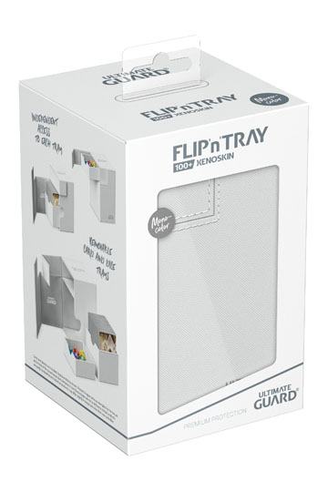 Ultimate Guard Flip’n’Tray 100+ Xenoskin – White Deck Box