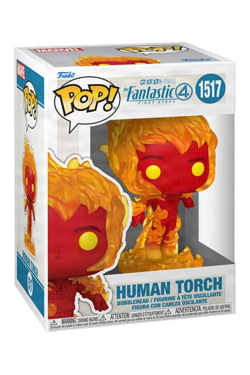 The Fantastic Four: First Steps POP! Marvel Vinyl Figure Human Torch 9 cm