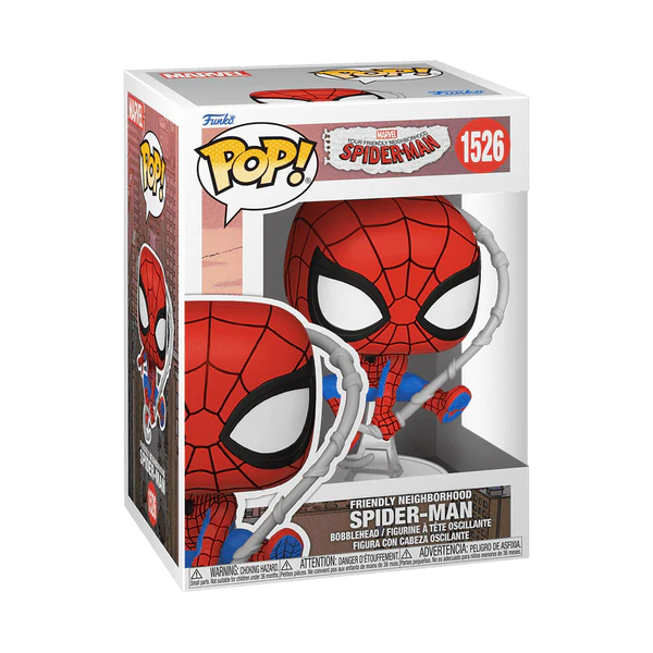 Funko Pop! Spider-Man #1526 – Final Suit (Friendly Neighborhood)