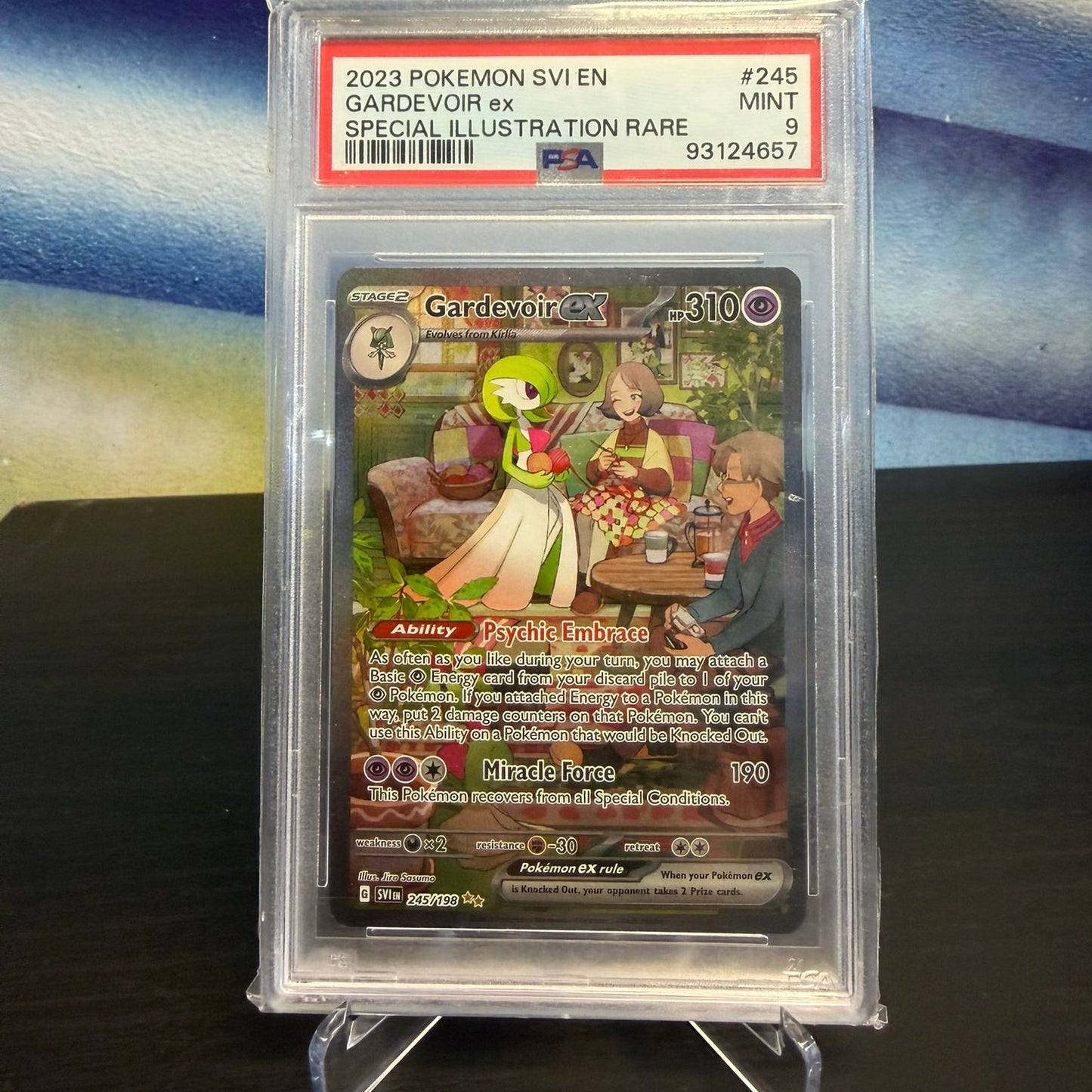 Gardevoir ex 245/198 (SVI Scarlet & Violet Base Set) – PSA 9 (English)