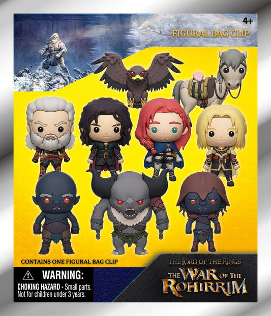 The Lord of the Rings: The War of the Rohirrim – 3D PVC Bag Clips