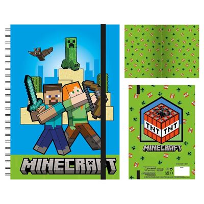 Minecraft (Steve and Alex) A5 Notebook