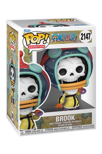 One Piece POP! Animation Figure Brook (Egg) #2147 9 cm