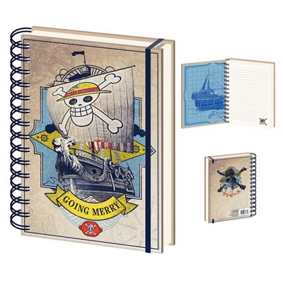 One Piece Live Action (Going Merry) A5 Wiro Notebook