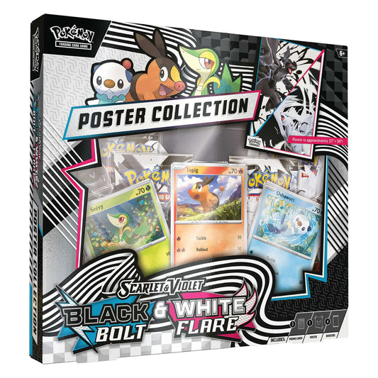 Pokémon Black Bolt White Flare Poster Collection