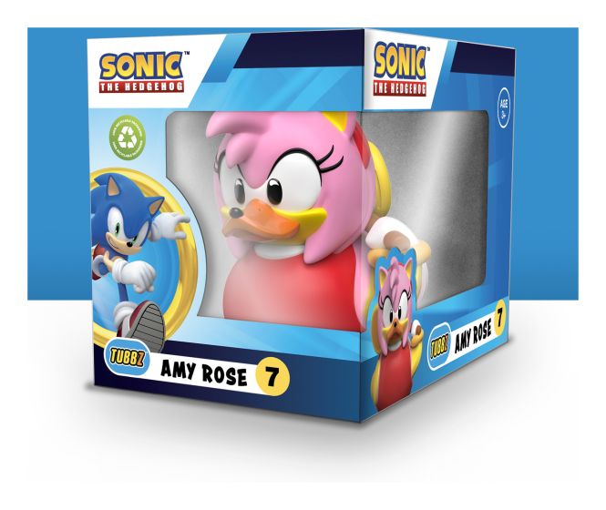 Sonic the Hedgehog – Amy Rose Boxed TUBBZ Cosplaying Duck