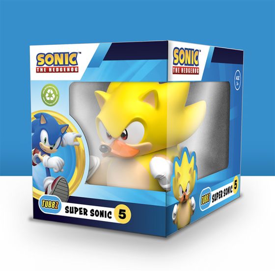 Sonic the Hedgehog – Super Sonic Boxed TUBBZ Cosplaying Duck