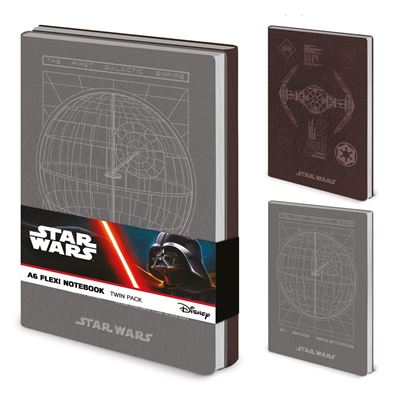 Star Wars A6 Flexi Notebook Twin Pack