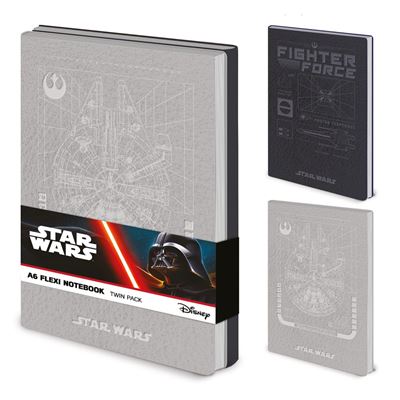 Star Wars A6 Flexi Notebook Twin Pack