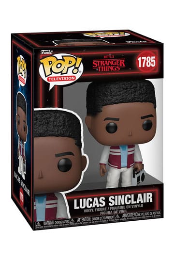 Stranger Things POP! Television Vinyl Figure – Lucas Sinclair (with Boombox) #1785 (9 cm)