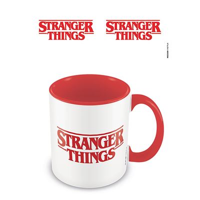 Stranger Things (Logo) Mug – Red Inner Colour